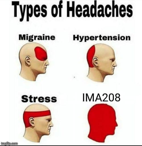 IMA is head pain