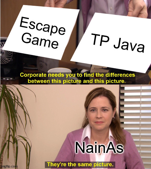 No escape from Java